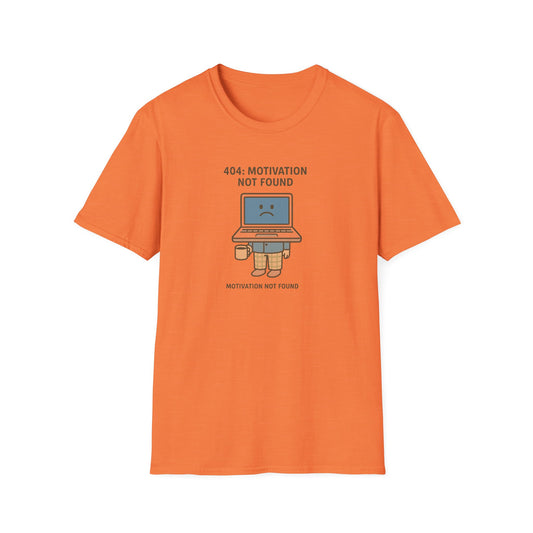 Unisex Softstyle T-Shirt - Motivation Not Found
